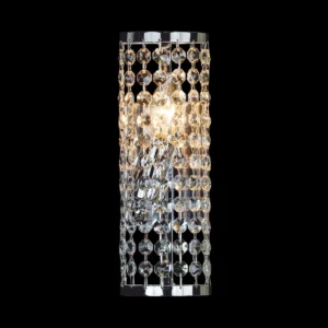 Klasyczna lampa kryształowa - Kinkiet KI/8/25/WL