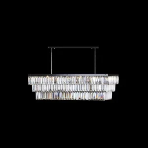 Nowoczesny, kryształowy żyrandol z kolekcji Galant