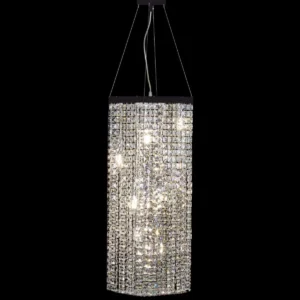 Nowoczesny, kryształowy żyrandol z kolekcji Galant