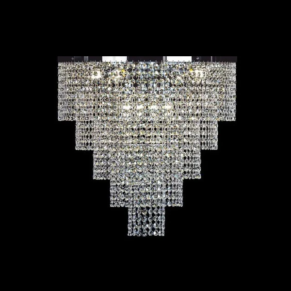 Nowoczesny, kryształowy żyrandol z kolekcji Interio