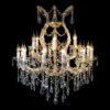 Klasyczna lampa kryształowa z kolekcji Maria Teresa, żyrandol kryształowy