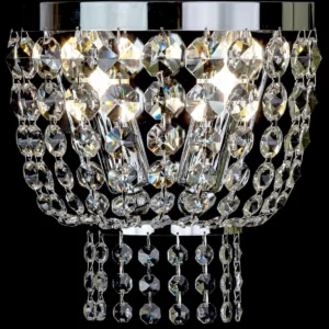 Klasyczny żyrandol typu Plafon do niskich pomieszczeń, kryształowy plafon kinkiet