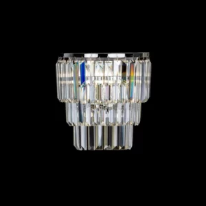 Nowoczesny, elegancki kinkiet kryształowy z kolekcji Modeo