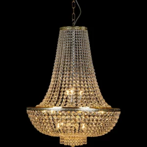 Ekskluzywna, pałacowa lampa z kolekcji Paris, kryształowy żyrandol 70 cm