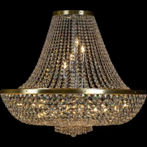 Ekskluzywna, pałacowa lampa z kolekcji Paris, kryształowy żyrandol 90 cm