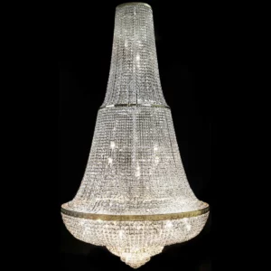 Ekskluzywna, pałacowa lampa z kolekcji Paris, kryształowy żyrandol 120 cm