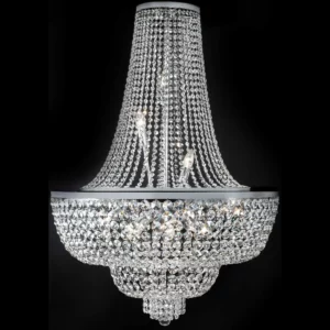 Ekskluzywna, pałacowa lampa z kolekcji Paris, kryształowy żyrandol 120 cm