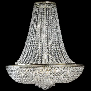 Ekskluzywna, pałacowa lampa z kolekcji Paris, kryształowy żyrandol 70 cm